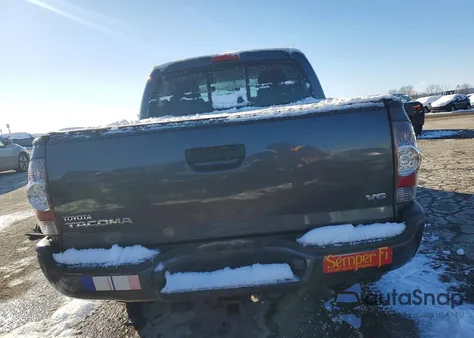 2013 Toyota Tacoma Double Cab из США, поврежденный, VIN 3TMLU4EN4DM123686